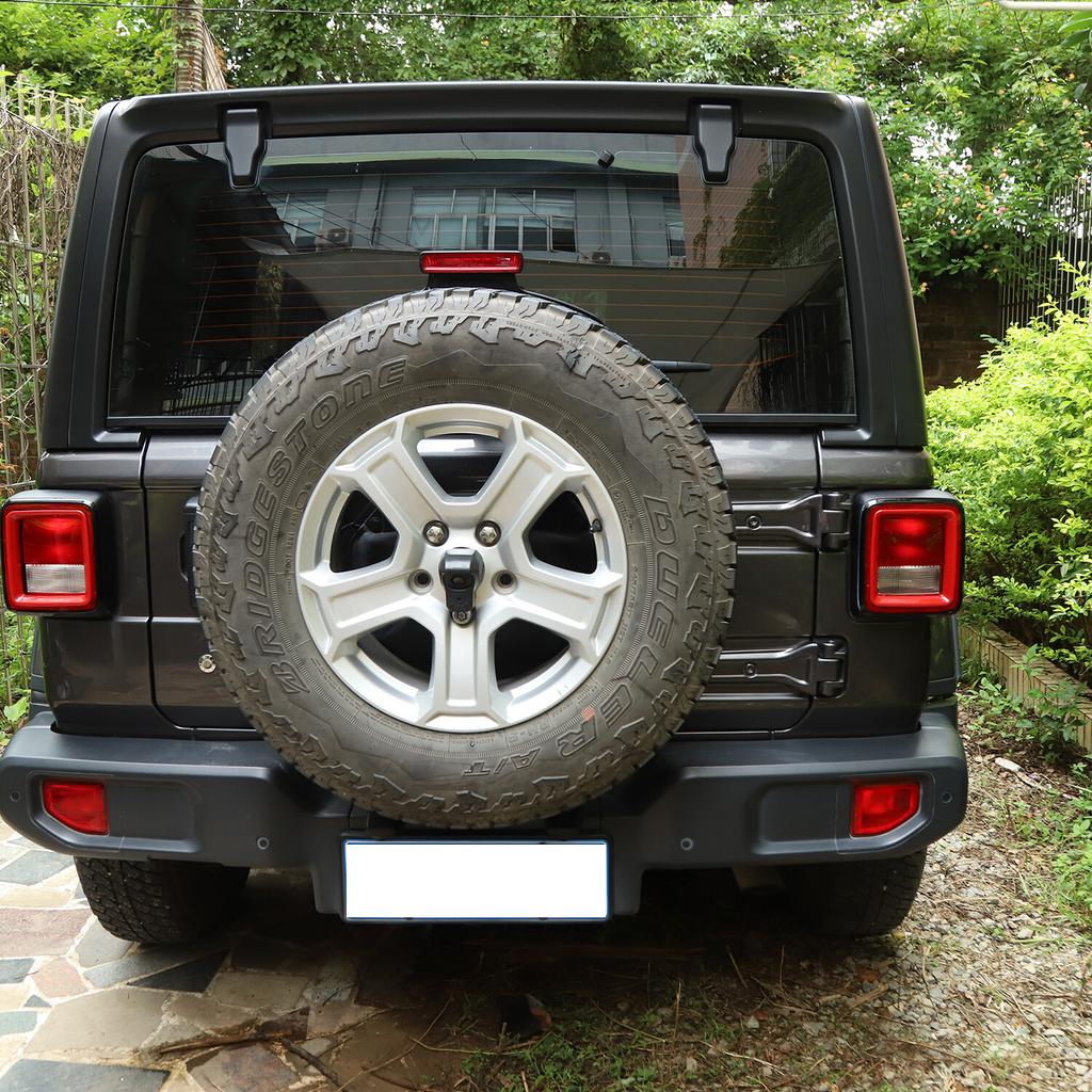 Exterior Taillight Lamp Guards Cover Trim Frame For Jeep Wrangler JL 2018+ Red