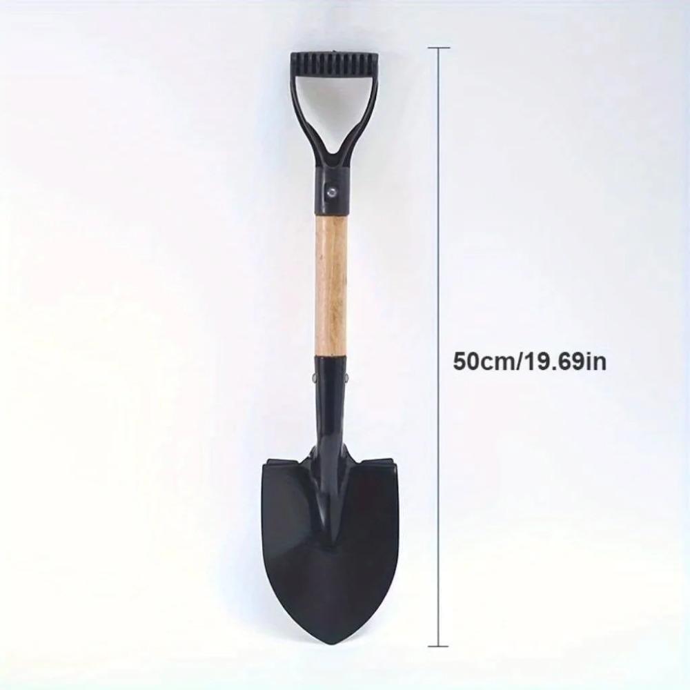 Pala da Scavo 35,8/50,5 cm Pale in Acciaio al Manganese Paletta per Bambini Pala da Giardino Impermeabile Antiruggine per Esterno Spiaggia Campeggio
