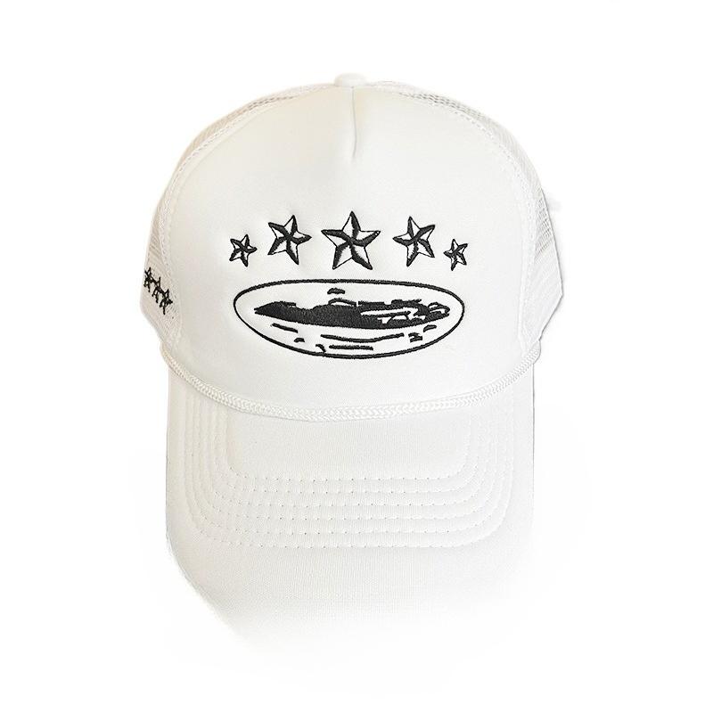 Baseball Cap Unisex Cotton Vintage Pentagram Embroidery Adjustable Adjustable Snapback Hat Men Women Breathable Outdoor Casual Sport Gifts