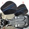 Foldable Motorcycle Gel Seat Cushion 3D Honeycomb Structure Shock  Breathable Motorcycle Gel Seat Pad Gel Cushion For Seat