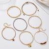 Bohemian Style Beaded Bracelet Set With Glass And Alloy For Women Gift Ideas