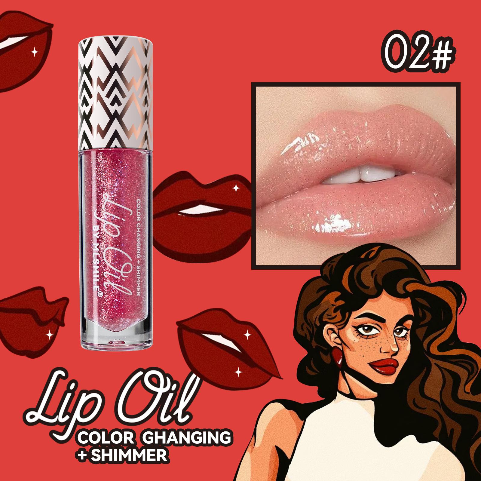 

Изменение температуры, глазурь для губ, желейное зеркало, телесная помада, длительный увлажняющий, водостойкий антипригарный блеск для губ, блеск для губ 2#