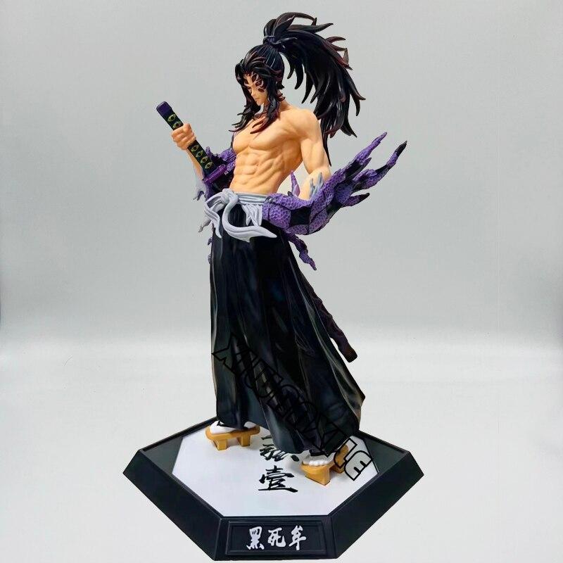30cm Demon Slayer Anime Figure Juuni Kitsuki Douma /Gyuutarou /Daki Action Figure Kimetsu No Yaiba Kokushibou Figurine Doll Toys
