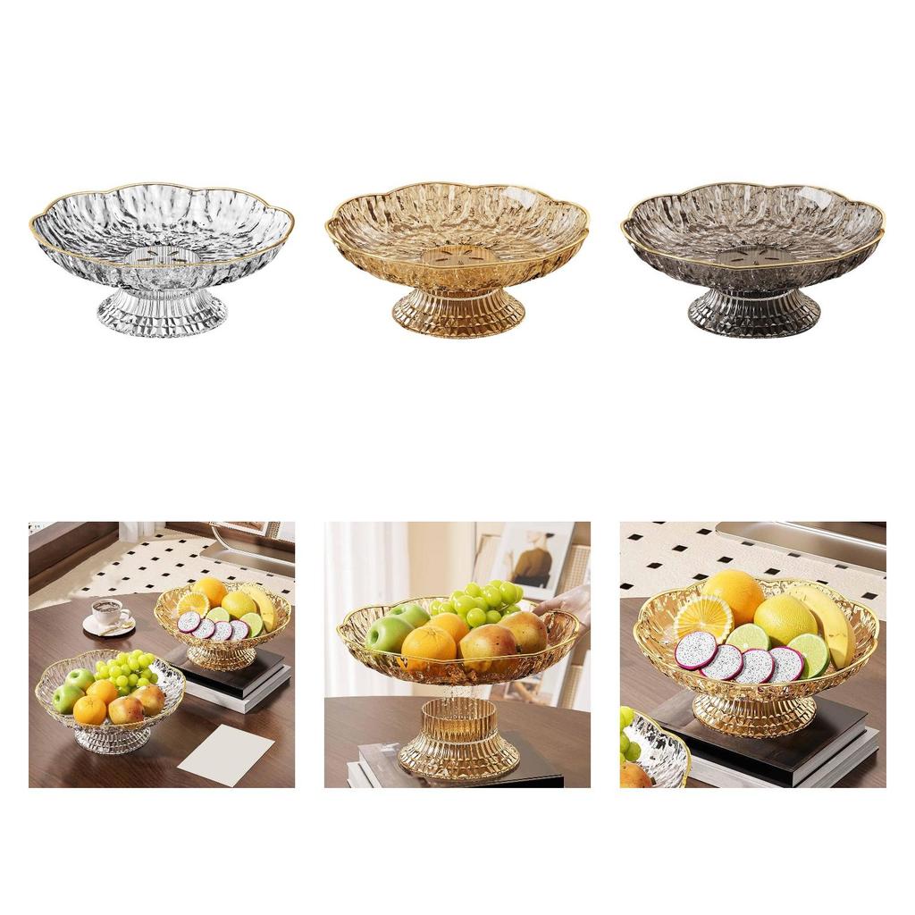 Panier à Fruits Décoratif avec Trous d'Égouttage, Porte-Légumes pour Fêtes, Comptoir de Cuisine, Style Campagne