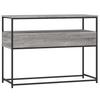 Console Table Gray Sonoma 100x40x75 cm Particleboard