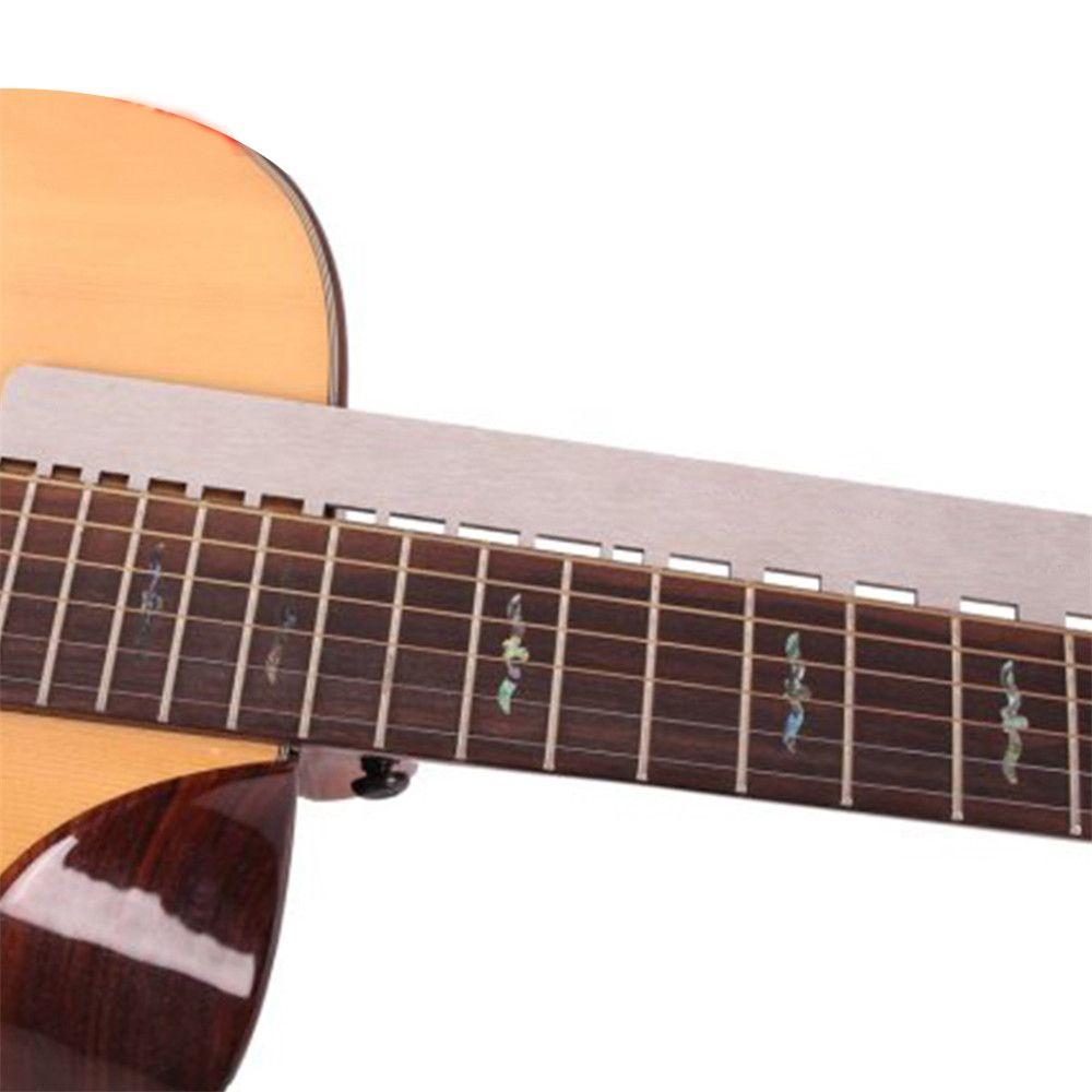 Accessories Straight Edge Luthiers Tool Guitar Neck Gauge Measuring Ruler with String Action Ruler