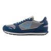 Emporio Armani Suede Round Toe Lace-Up Low-Top Casual Shoes Men Sneakers Blue X4X537XN730U551