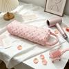 Quilting Cotton Hair Dryer Storage Bag with Handle Large Capacity Curler Storage Bag Dustproof Hair Dryer Protective Case
