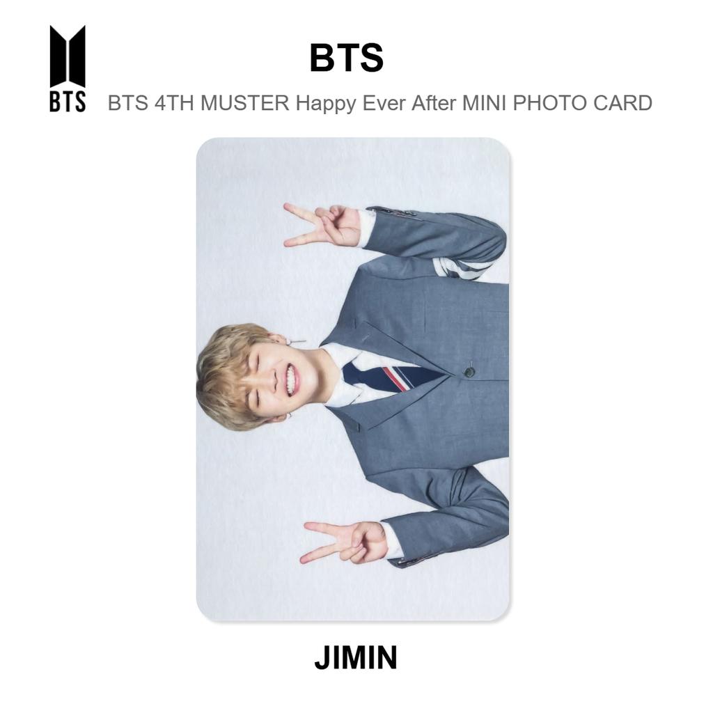 BTS BTS 4TH MUSTER Happy Ever After MINI PHOTO CARD Official Photocard