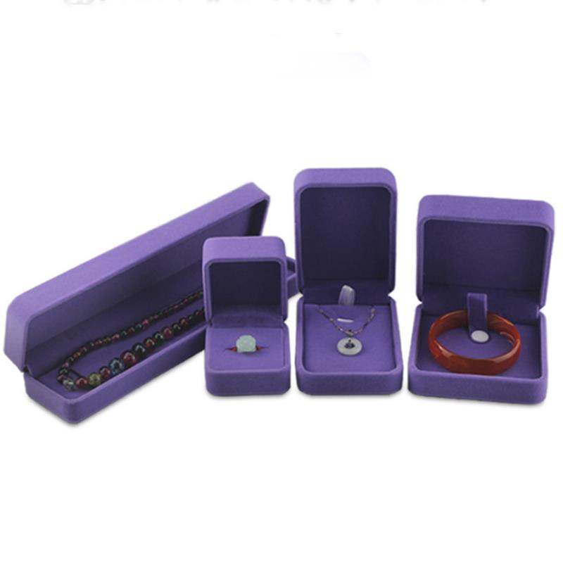 Hot Velvet Jewelry Ring Necklace Bracelet Earrings Display Box Case Wedding Gift Hot Velvet Jewelry Ring Necklace Bracelet Earrings Display Box Case Wedding Gift