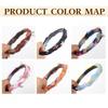 Elegante Kopfbedeckung Vintage Haarreif mit Anhänger Boho farbiges Seil Stirnband Festival Haaraccessoire