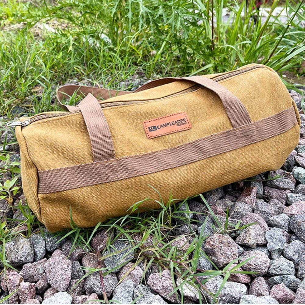 Yellow Canvas Electrician Travel Bag Canvas Tool Bag Outdoor Tools Packaging