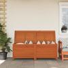 VidaXL Garden Storage Box Brown Solid Fir Wood 364759