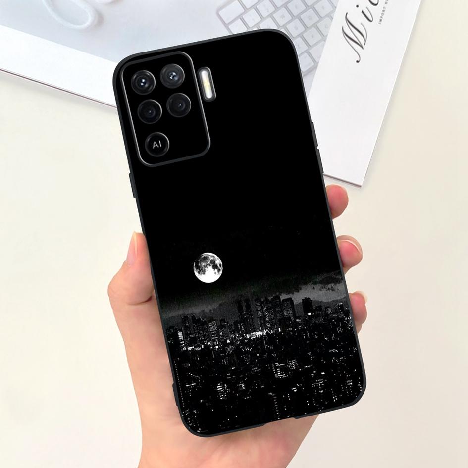 For OPPO Reno 5 5G Reno5 Pro Case CPH2201 Cute Painted Soft Silicone Covers Phone Cases For OPPO Reno 5 Pro Reno5 Lite 5Z Fundas