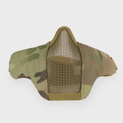 Outdoor Cycling Breathable Steel Wire Tactical Mask for CS Field Protection