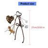 PU Bows Heart Keychain Charm Elegant Bag Accessory Gift For Women Girls Lightweight Bag Pendant For Purse Keys Phone
