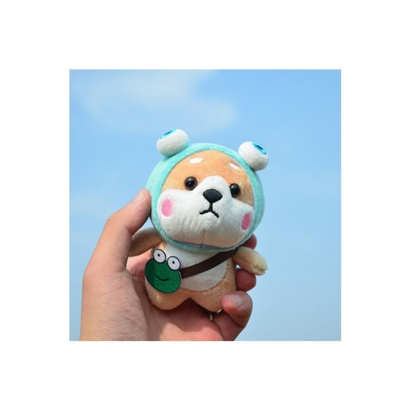 Очаровательный пушистый плюшевый брелок в виде корги, милый миниатюрный пес, подвеска для сумки StyleA