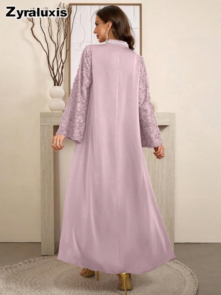 Bestseller Elegant Pearl Collar Comfortable Graceful Maxi Dress Cover