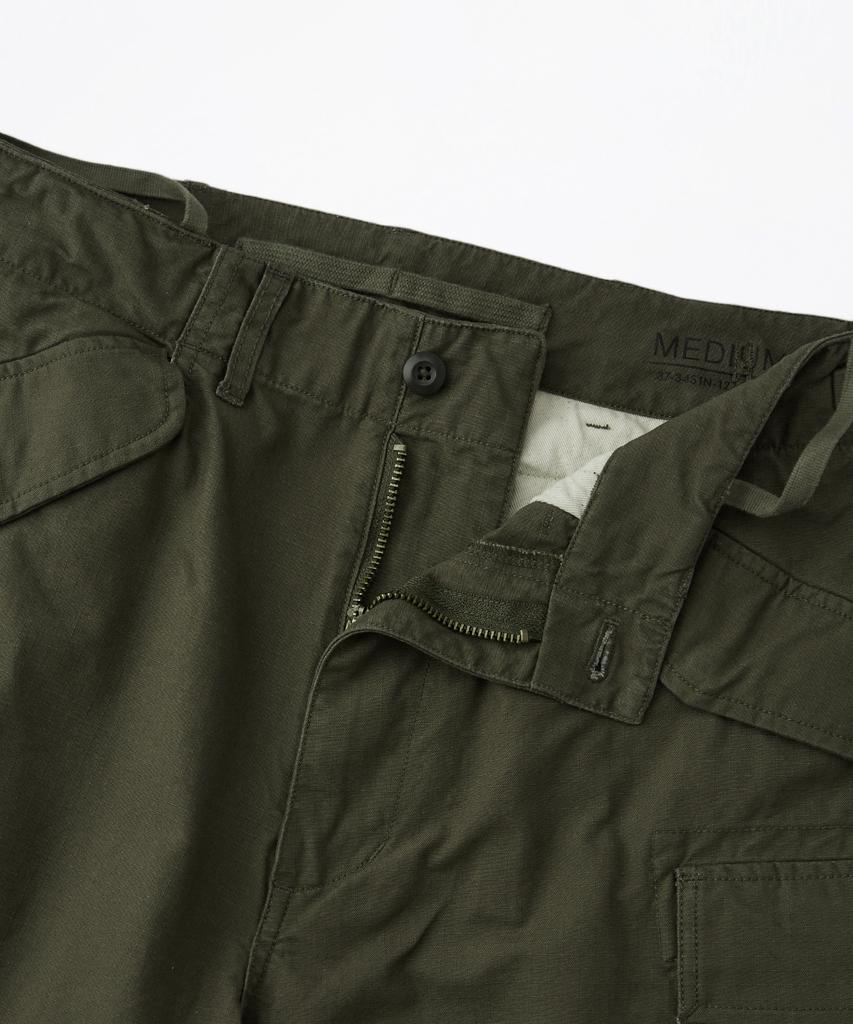OUTSTANDING M-51 Wide Cargo Shorts_Olive