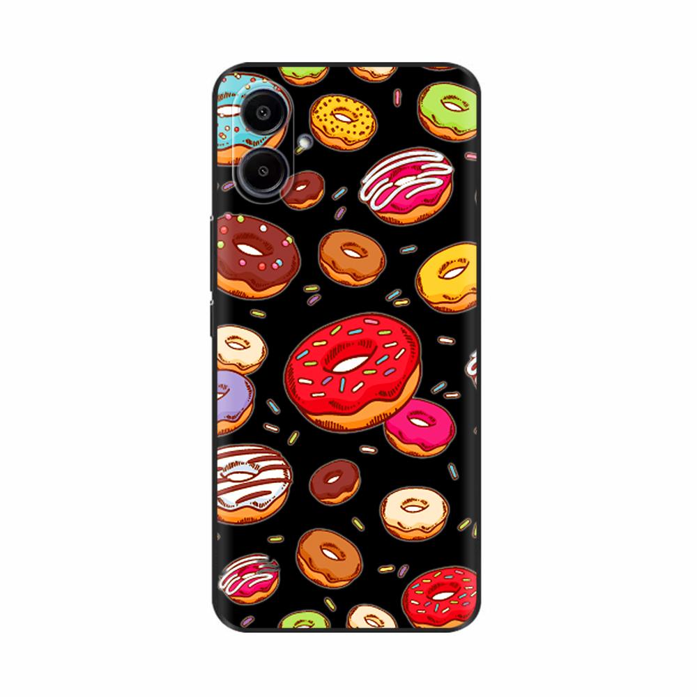 For Samsung A07 4G Case Beautiful Flower Protective Anti-fall Silicone Phone Back Cover For Samsung Galaxy A07 Cases A 07 Fundas