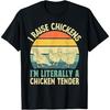 Cool Chicken Tender Art For Men Women Poultry Chicken Farmer T-Shirt
