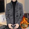 Men's High-End Thickened Woolen Jacket - Autumn/Winter 2025 Collection