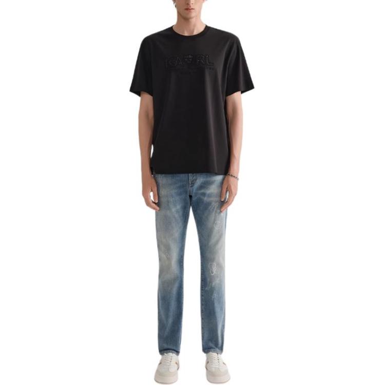 KARL LAGERFELD T Shirt Men's Black M22O1705999