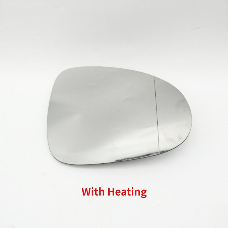 Car Side Door Mirror Glass Lens Turn Signal Lamp Outside Rearview Mirror Housing Cover Frame For VW Touareg