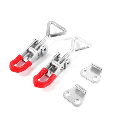 2 stuks Kastdozen Hendel Toggle Vanghaak Vergrendeling Klem Hasp Metaal Lade Kast