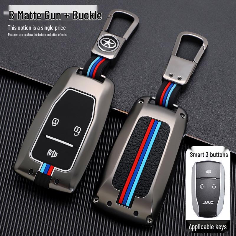 Sihao Car Key Protective Covers: Compatible with X8, A5, X4, and E10X models; Unisex design with durable buckle closure.