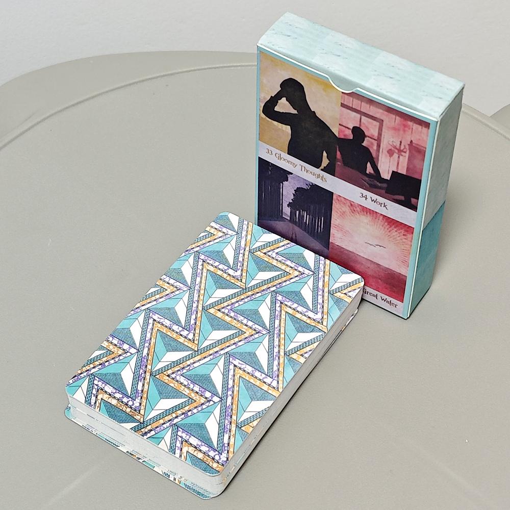 38 Pcs Kipper Cards Rainbow Kipper Deck Tradition and Contemporary Art Merge 9*6cm