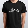 LUDWIG Drums NEW T-SHIRT All Size S M L XL XXL Black White Grey Brown Maroon