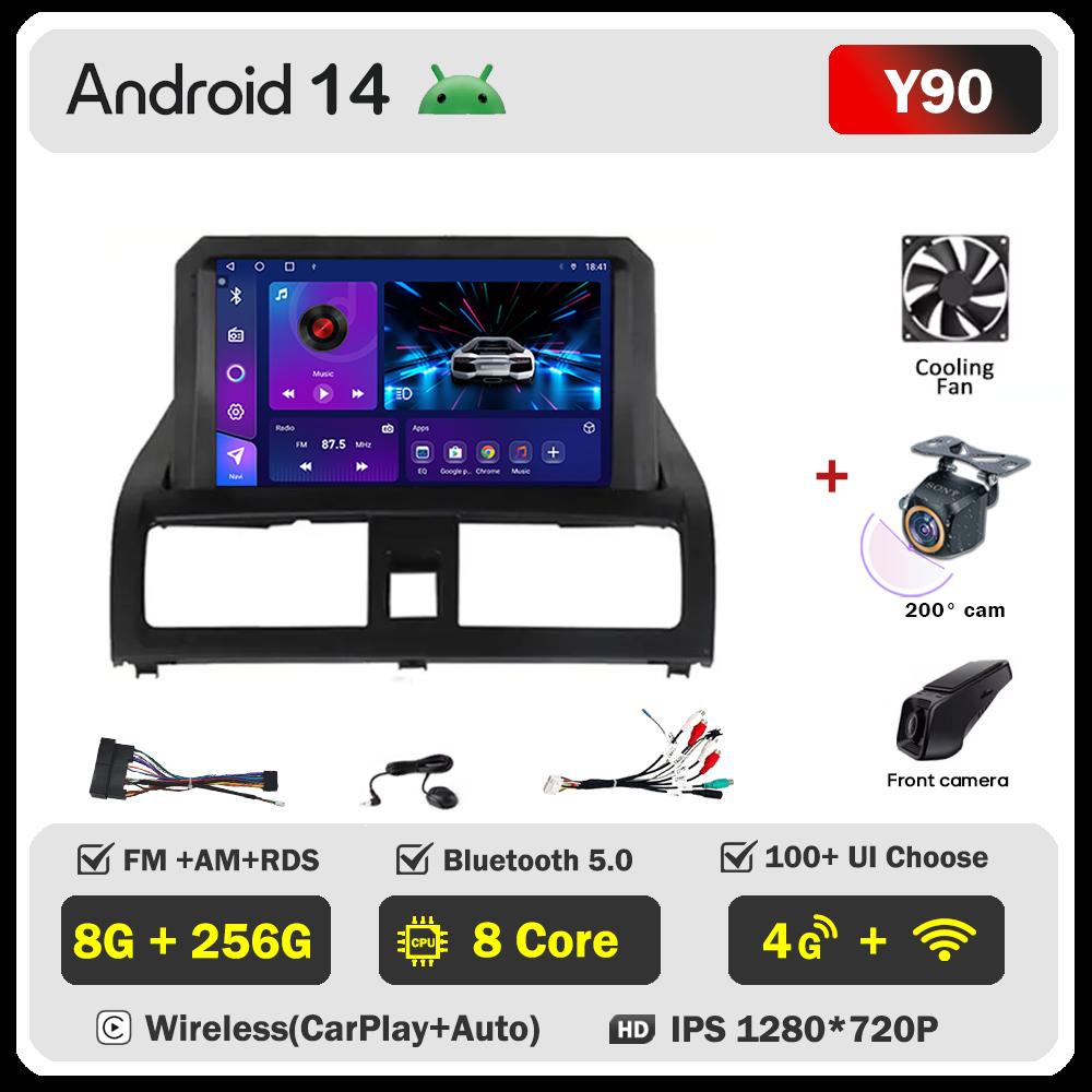 For Honda Accord 7 Diesel 2003 - 2007 Car Radio Player Car Carplay Screen Autoradio Mirror Link Car Intelligent Systems Touch