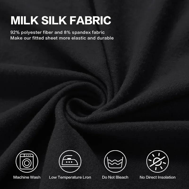 1/2/3/4/5/6Pcs Silk Chair Cover Dining Room Seat Restaurant Weddings Banquet El Elastic Flexible Stretch Spandex Chair Cover