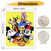Disney Mickey Mouse Friends digital oil painting diy coloring handpainted handpainted filling home decoration gift canvas wall art