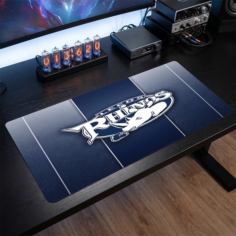 Leeds Rhinos Pattern Mousepad Anti?Slip Rubber Desk Pad For Gaming Working Desktop Decoration