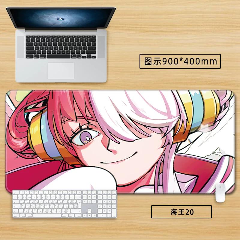 Anime Merchandise ONE PIECE Office Mouse Pad Oversized Boys Nautical King Animation Game Roronoa Zoro Computer Keyboard Cute Large Desktop Table Mat