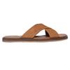 Oliver Sweeney Mens Chesil Leather Cross Strap Flat Flip Flops