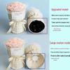 Sunflower Yarn Valentine's Day Soap Flower Bouquet - Graduation & Teacher's Day Gift, French Style Handheld Bouquet