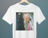 Tod und Leben Gustav Klimt Gemälde Unisex T-Shirt Kunst Kunst Ästhetik Persönlichkeit Street Lady Herren Geschenk Kunstliebhaber Geschenk Oberteile