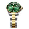მამაკაცის მწვანე Submariner Date უჟანგავი ფოლადის საათი – მაღალი კლასის მინიმალისტური, წყალგაუმტარი, მბრუნავი ბეზელი, სტუდენტური სპორტული დიზაინი