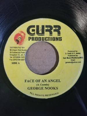 7-Zoll-Schallplatte GEORGE NOOKS / MARLON BRANDO - Face Of An Angel / Telegram NONE Gurr Production Jamaica Reggae, Ska & Dub Gebraucht