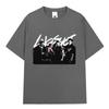 Korean Kpop Hip-hop Group Lngshot T-shirt Men's and Women's Fashion Casual Short-sleeved T-shirt Streetwear