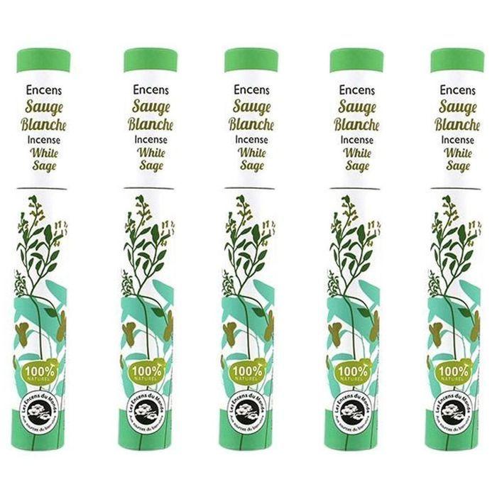 Encens Sauge blanche 150 bâtonnets 30 min