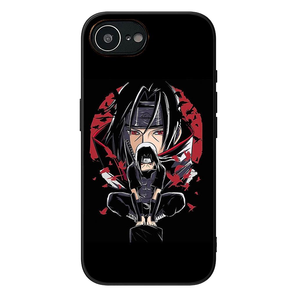 

for Samsung Galaxy S25 S24 S22 S23 FE Ultra Plus A56 A05 A06 A15 A16 A55 S7 Edge + Case Akatsuki Itachi Uchiha Sasuke Narutos Galaxy S7 edge
