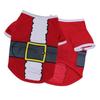 Festive Christmas Pet Clothes Dog Santa Sweater Shirt For Stylish Puppies And Cats