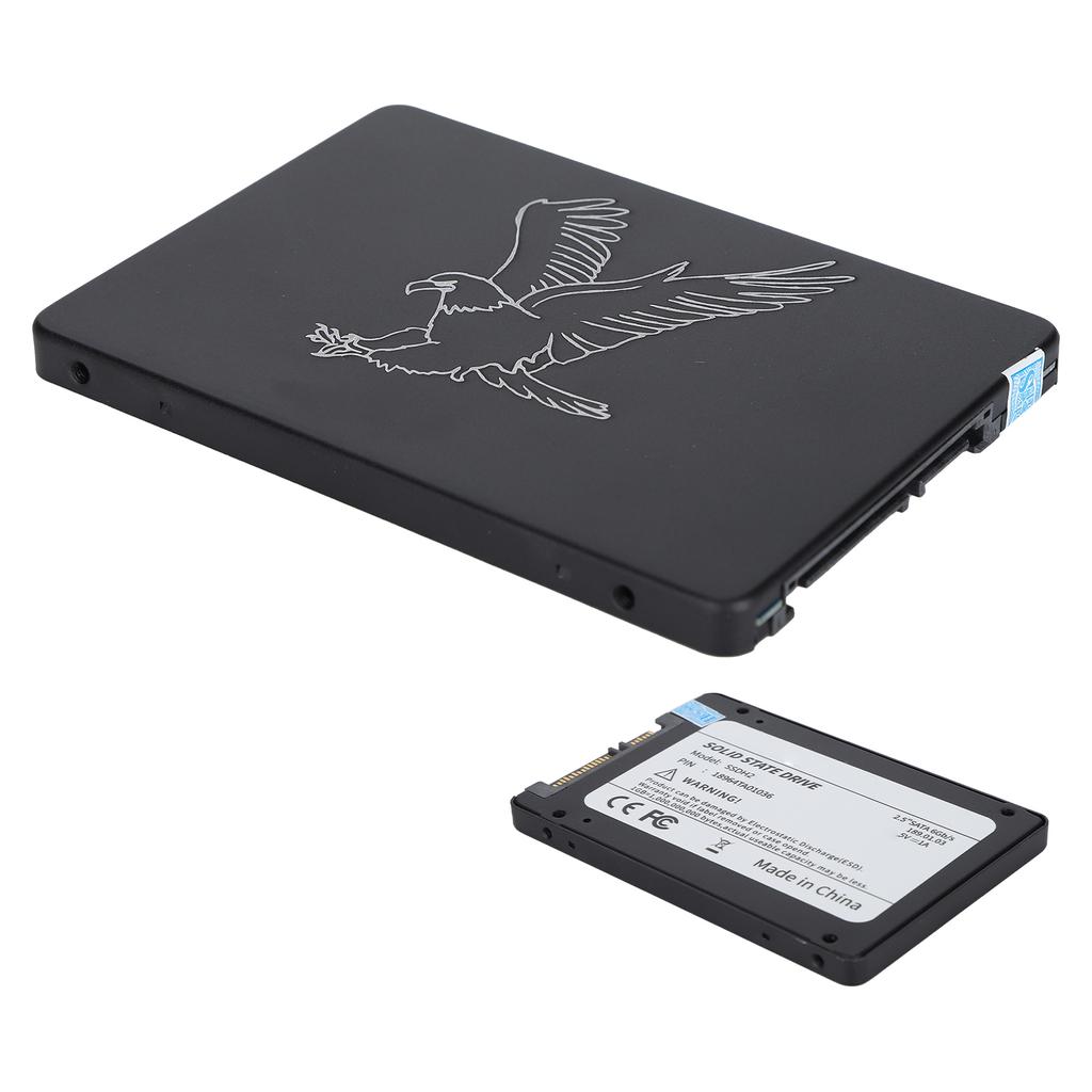 Hsthe Sea Mobile Solid State Disk Portable 2.5 Inch Metal Eagle Black External SSD for PC