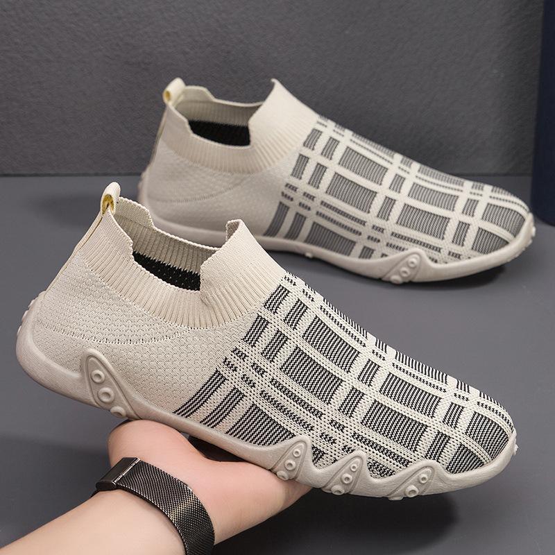 Socks and shoes spring and summer new fashion/lightweight casual shoes comfortable and breathable outdoor sports men's shoes