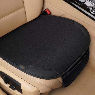 Comfortable Driving Experience Breathable Seat Cushion Linen Car Seat Cover