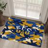 Everton Football Design Crystal Velvet Carpet Cozy Non?Slip Printed Rug For Bedroom Living Room Entrance